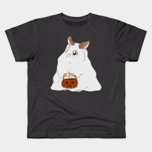 see trough rabbit ghost _ Bunniesmee Halloween Edition Kids T-Shirt